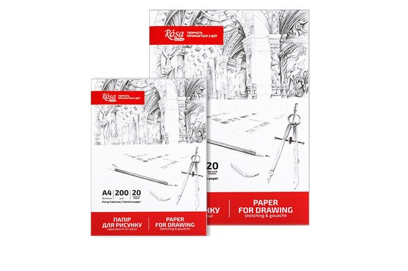 Rosa Paper for Drawing 200 gsm